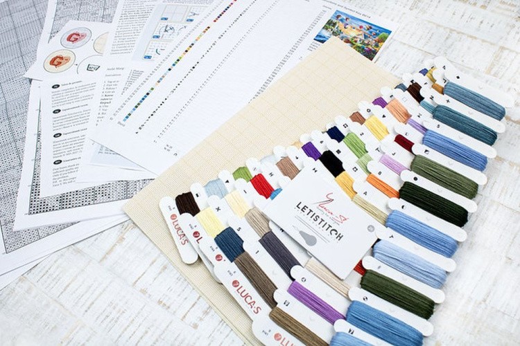 Набор для вышивания «Воздушные шары над Сансет Коув» — картинка 7