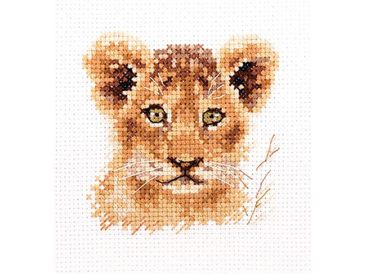 Набор для вышивания «Животные в портретах. Львенок»