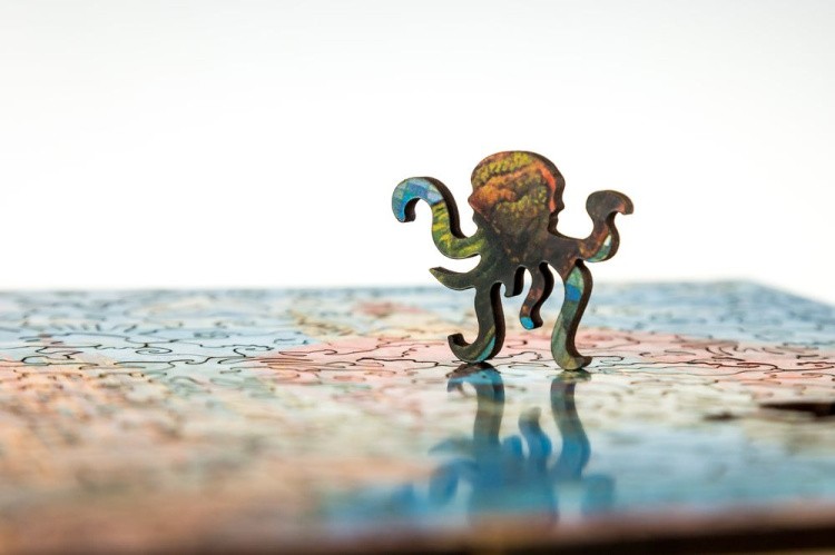 Деревянные пазлы DAVICI «Красная креветка» — картинка 8