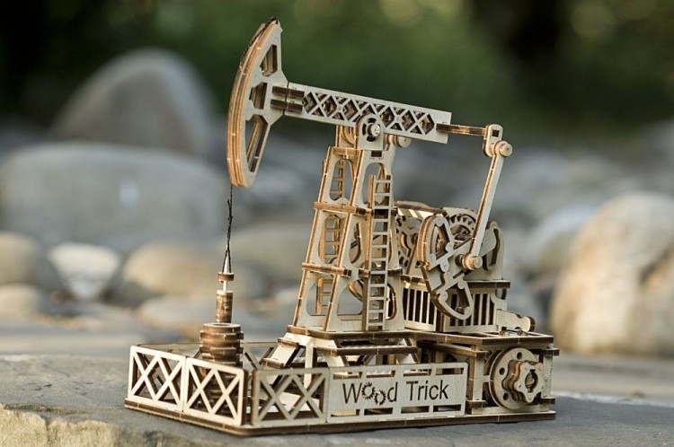 Конструктор из дерева «Нефтяная Вышка», Wood Trick — картинка 5