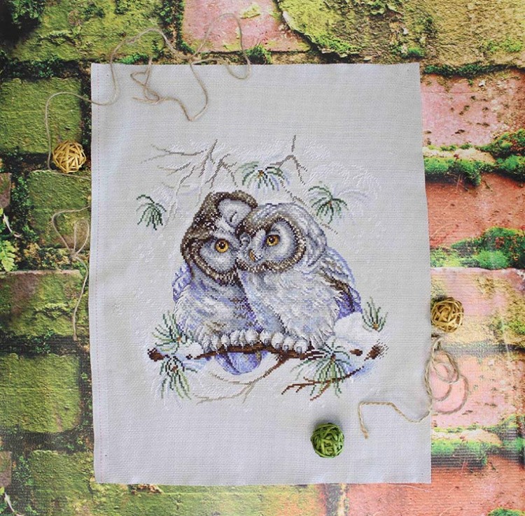 Набор для вышивания «Сычики» — картинка 5