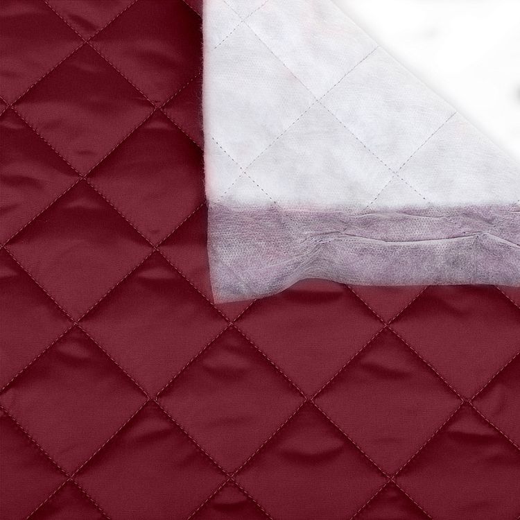 Ткань стежка ниточная Dewspo, ромб 5,5 см, 5 м x 150 см, 230 г/м², цвет: бургундия, TBY — картинка 2