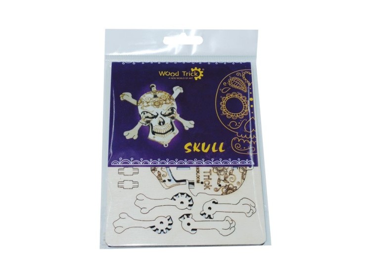 Конструктор из дерева «Вудик Череп», Wood Trick — картинка 3