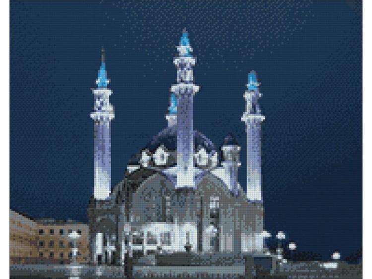 Алмазная вышивка «Мечеть Кул-Шариф» — картинка 2