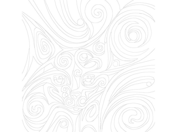 Картина по номерам «Сказочная кошка» — картинка 3