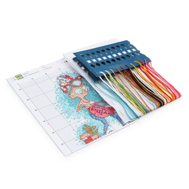 Набор для вышивания «Бабушки с солениями» — картинка 2