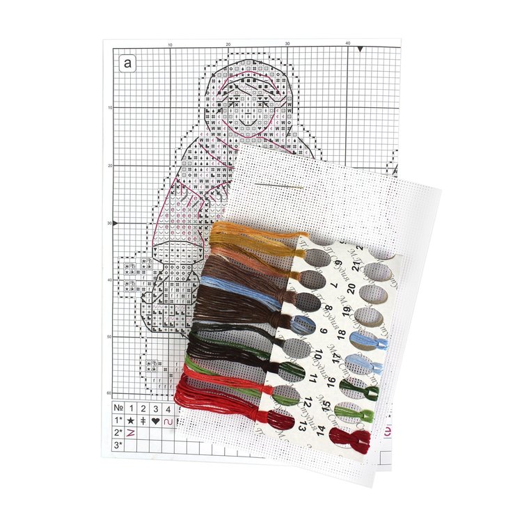 Набор для вышивания «Советские ребята. Таня» — картинка 4