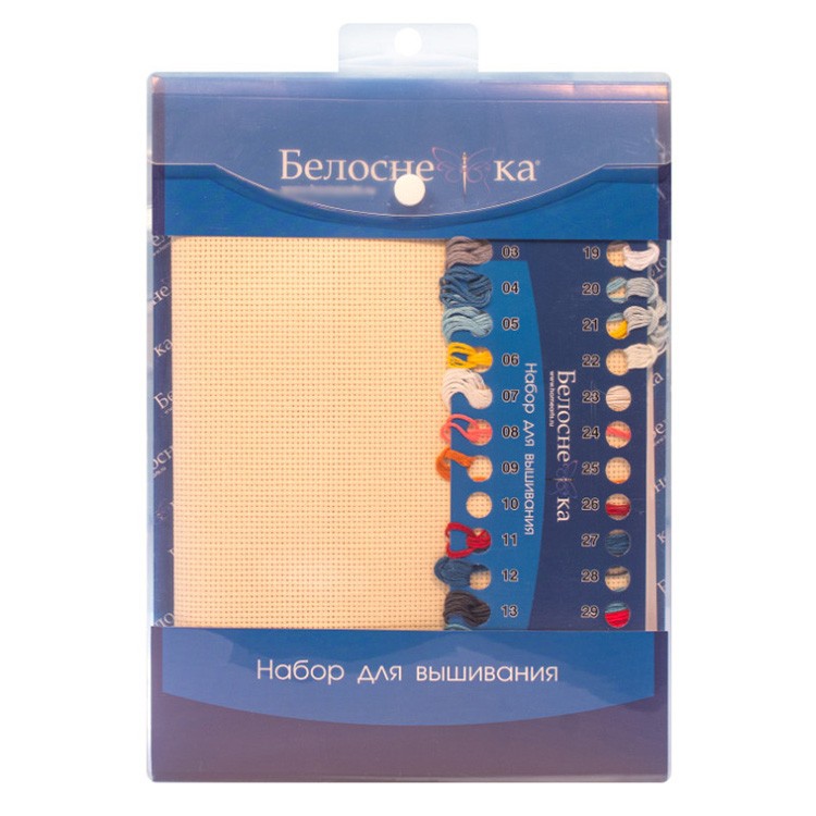 Подушка «Медвежонок с сердцем» (канва бежевая) — картинка 4