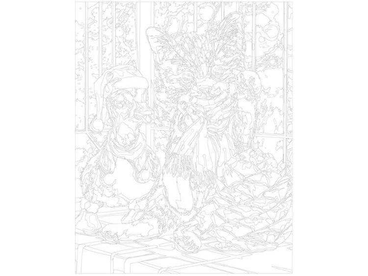 Картина по номерам «Котёнок» — картинка 3