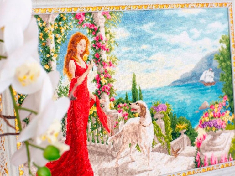 Набор для вышивания «Весна в Крыму» — картинка 5