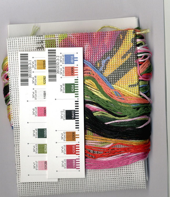 Набор для вышивания «Бабочка на цинии» — картинка 2