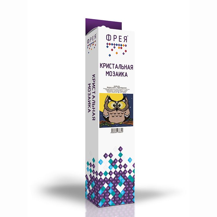 Алмазная вышивка «Филин в ночи» — картинка 2