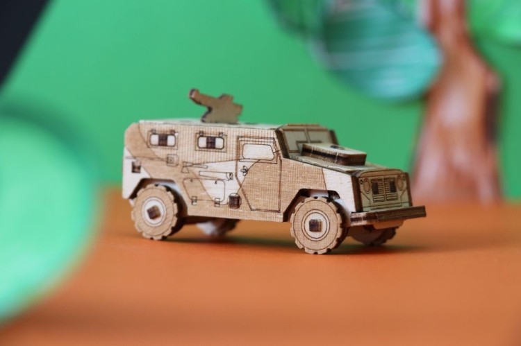 Конструктор из дерева «UNIT Car», UNIWOOD — картинка 3