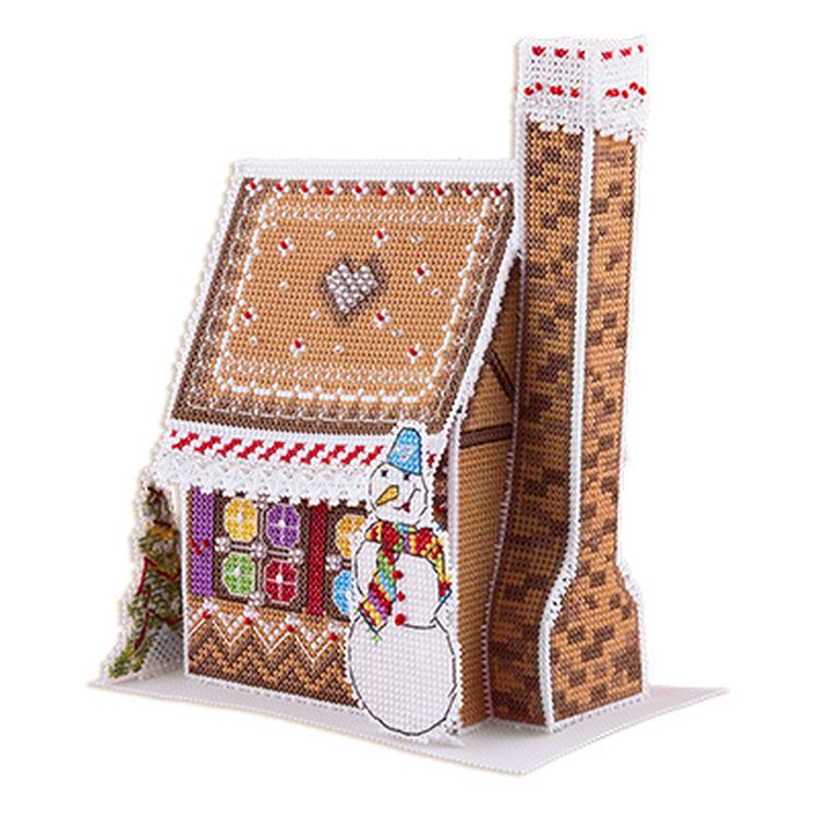 Набор для вышивания «Новогодний домик» — картинка 2