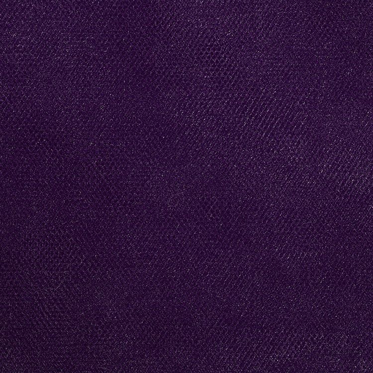 Фатин Kristal средней жесткости, блестящий, 5 м, ширина 300 см, цвет: светло-баклажановый — картинка 3