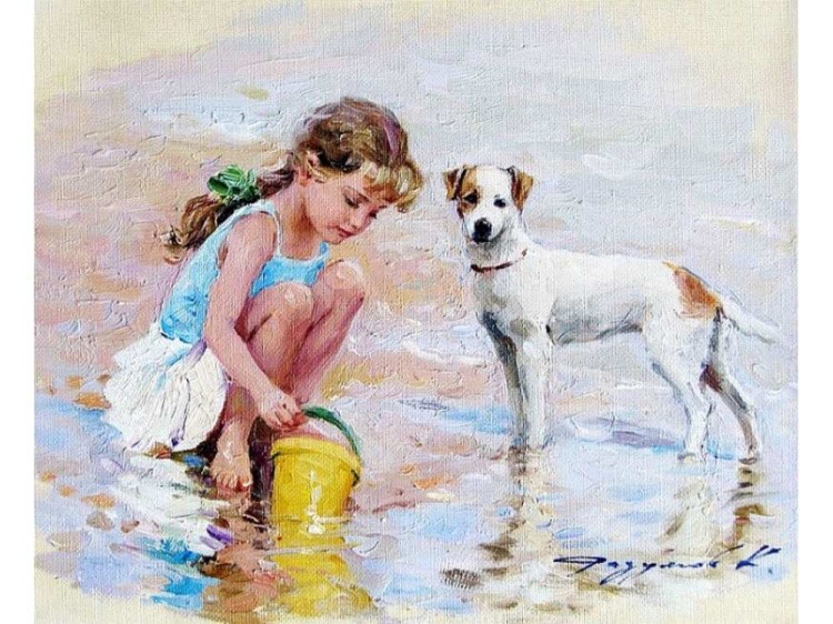 Картина по номерам «Верный друг» — картинка 2