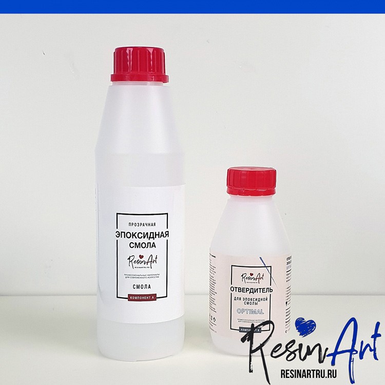 ResinArt OPTIMAL №1 (жидкая) 750 гр - Эпоксидная смола для рисования