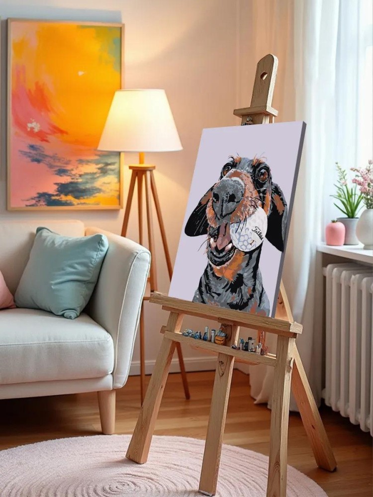 Картина по номерам «Любитель гольфа» — картинка 9