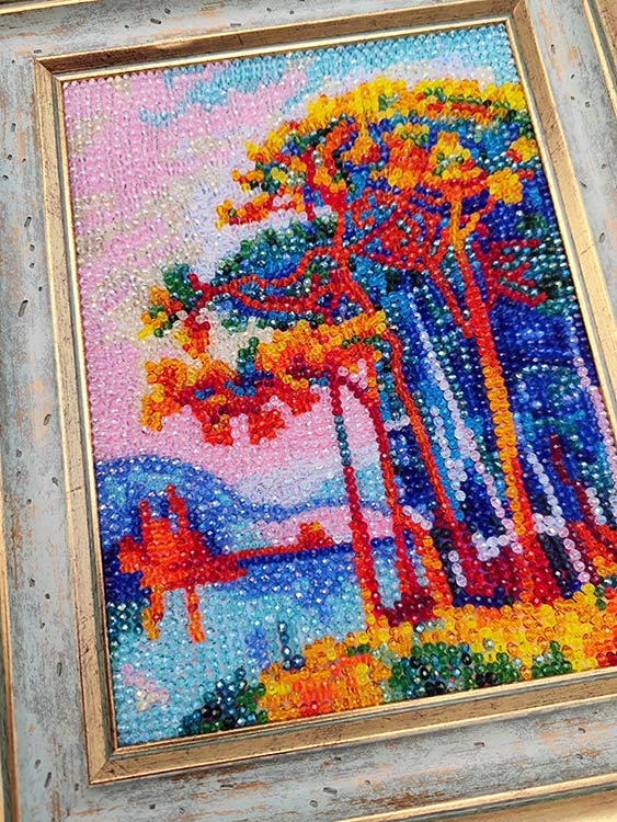 Набор вышивки хрустальными камнями «Антибы» — картинка 8