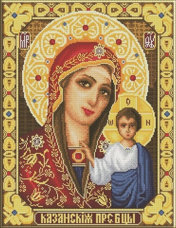 Набор для вышивания «Казанская Пресвятая Богородица»