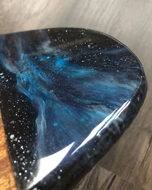 Супер-густая эпоксидная смола для рисования Art-Pro Black 850 г, Resin Pro — картинка 3