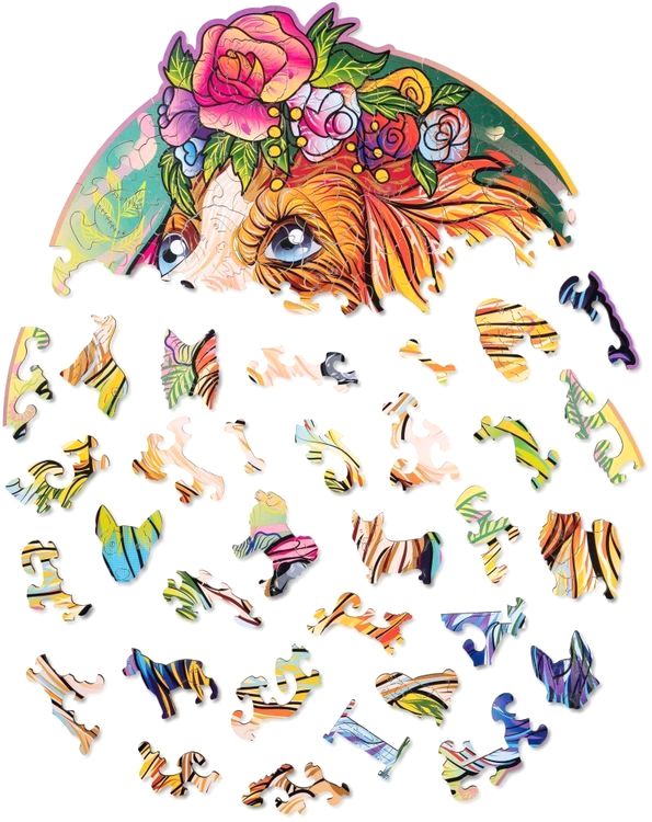 Деревянный пазл Wood Trick «Щенок Белла (Кинг Чарльз)» — картинка 4