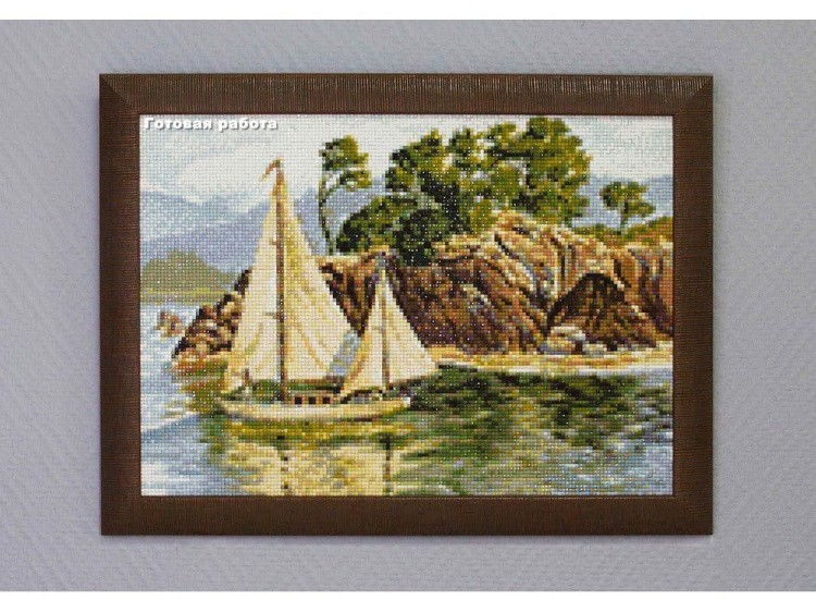 Алмазная вышивка «Родные берега» — картинка 2