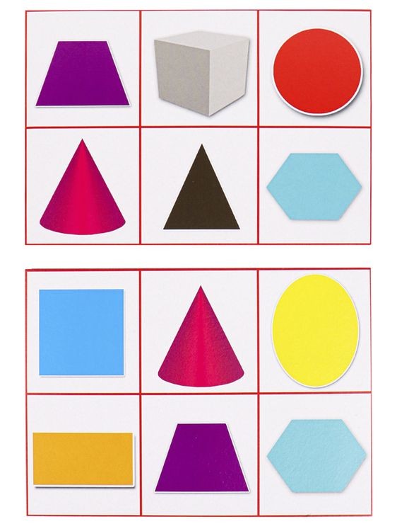 Лото «Цвета и фигуры» — картинка 6