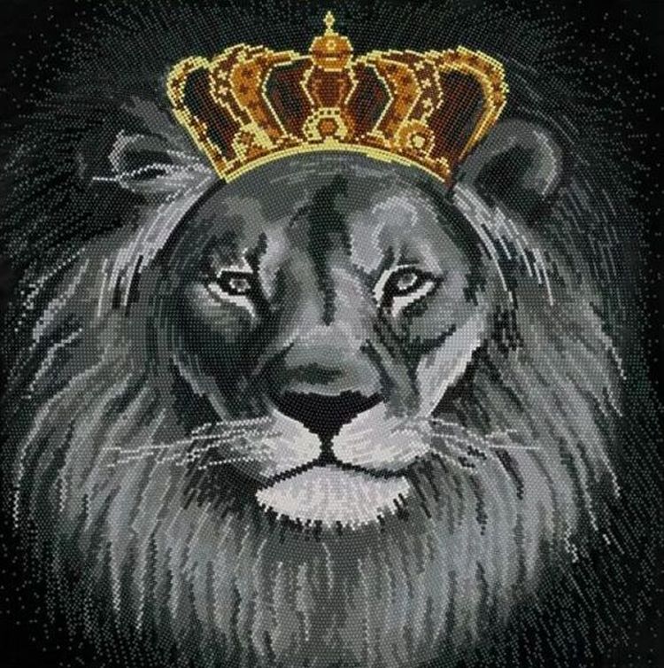 Рисунок на ткани «Король Лев»