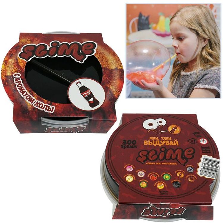 Лизун Slime «Mega», с ароматом колы — картинка 5