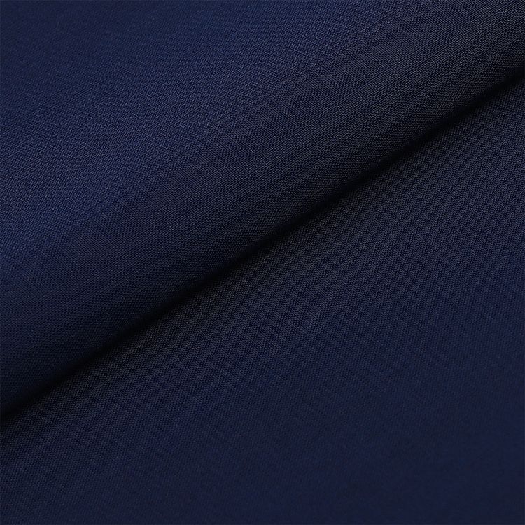 Ткань Батист, 1 м х 150 см, 72 г/м², цвет: темно-синий, TBY — картинка 2