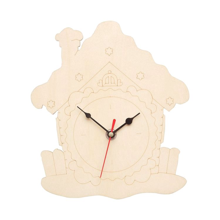 Сувенирный набор для творчества «Часы-раскраска. Домик» — картинка 3