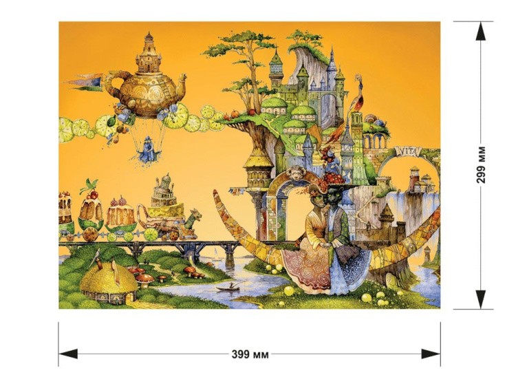 Деревянные пазлы DAVICI «Однажды мне приснилось» — картинка 2