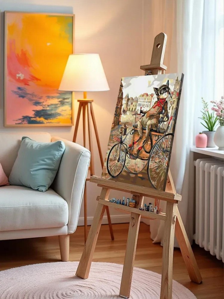 Картина по номерам «Автомобилист» — картинка 10