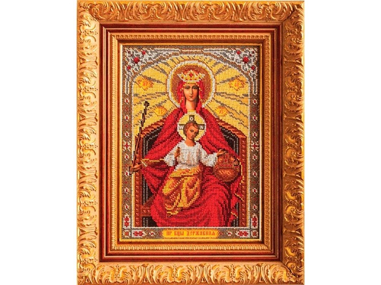 Набор вышивки бисером «Державная Богородица» — картинка 2