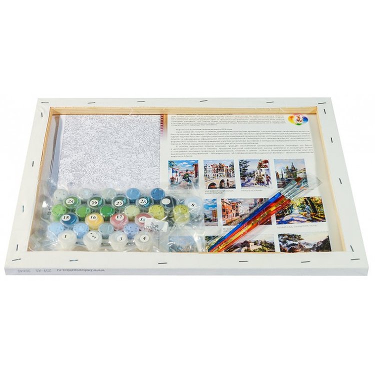 Картина по номерам «Река Катунь» — картинка 3