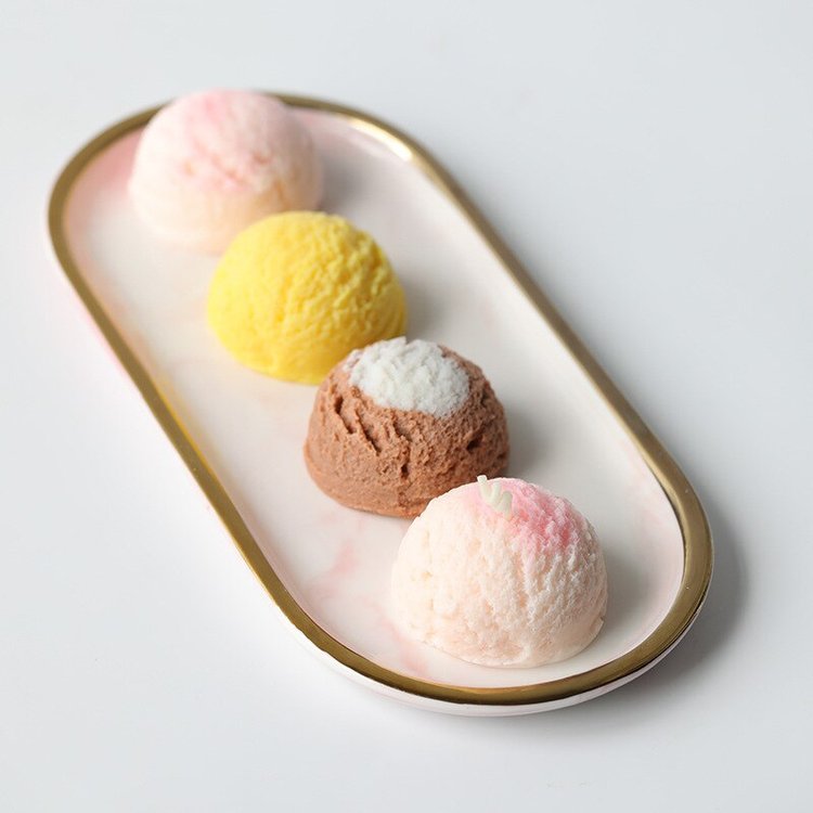 Силиконовый молд - Шарик мороженого, d6,5см 1 шт. — картинка 5