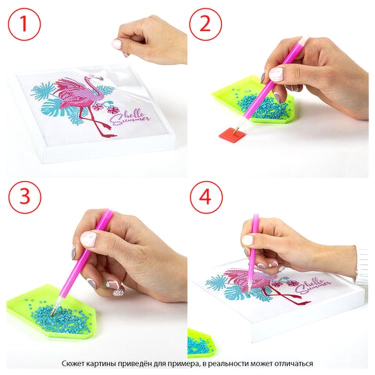 Алмазная вышивка «Ночной охотник» — картинка 3