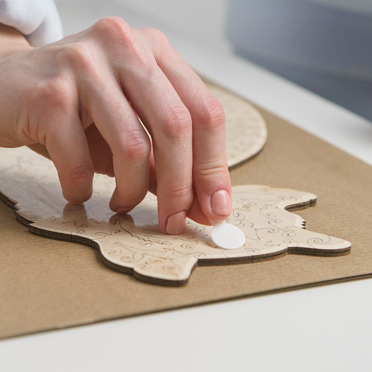 Комплект для крепления к вертикальной стене, размер M (А4), Unidragon — картинка 13