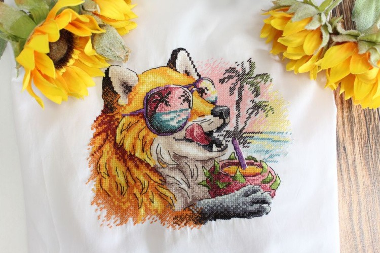 Набор для вышивания «Лисья радость» — картинка 3