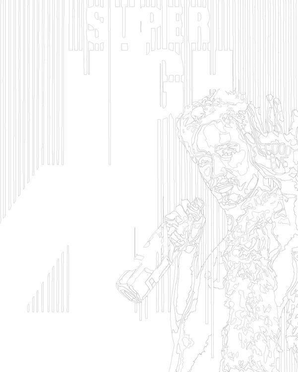 Картина по номерам «Академия Амбрелла: Клаус Харгривз - Роберт Шиэн 7» — картинка 3