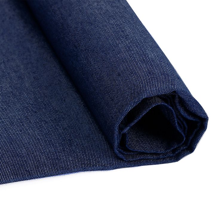 Ткань Джинс, 1 м х 150 см, 115 г/м², цвет: темно-синий, TBY — картинка 3