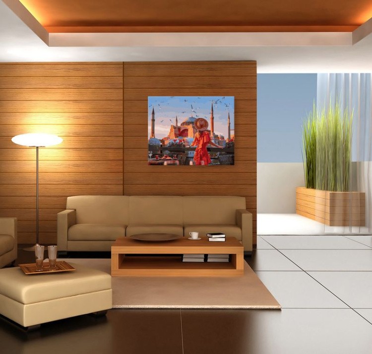 Картина по номерам «Стамбул Айя-София» — картинка 3