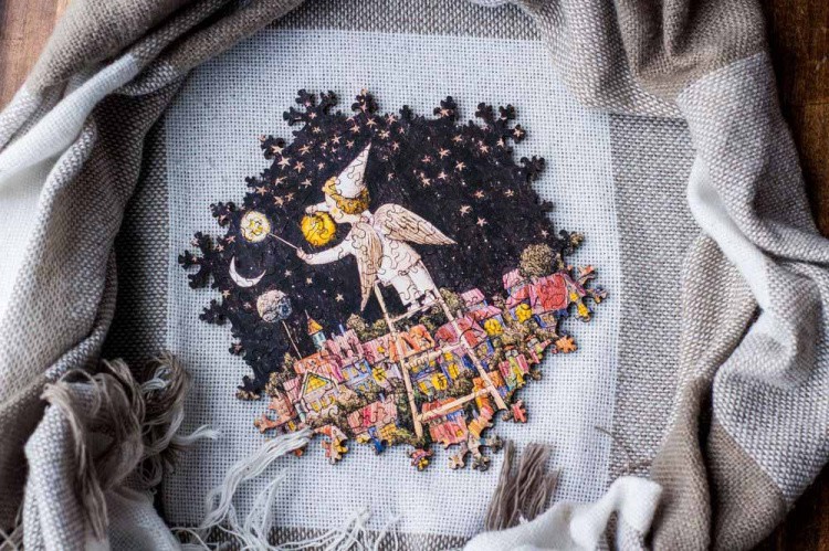 Деревянные пазлы DAVICI «Если звезды зажигают» — картинка 7