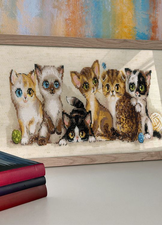 Набор для вышивания «Котята» — картинка 7