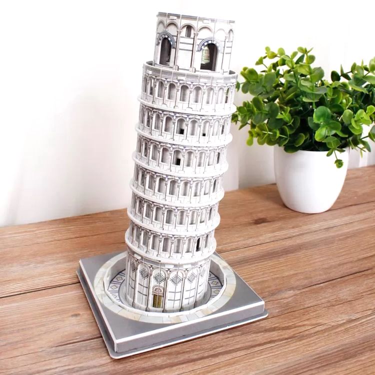 3D пазл CubicFun «Пизанская башня» — картинка 4