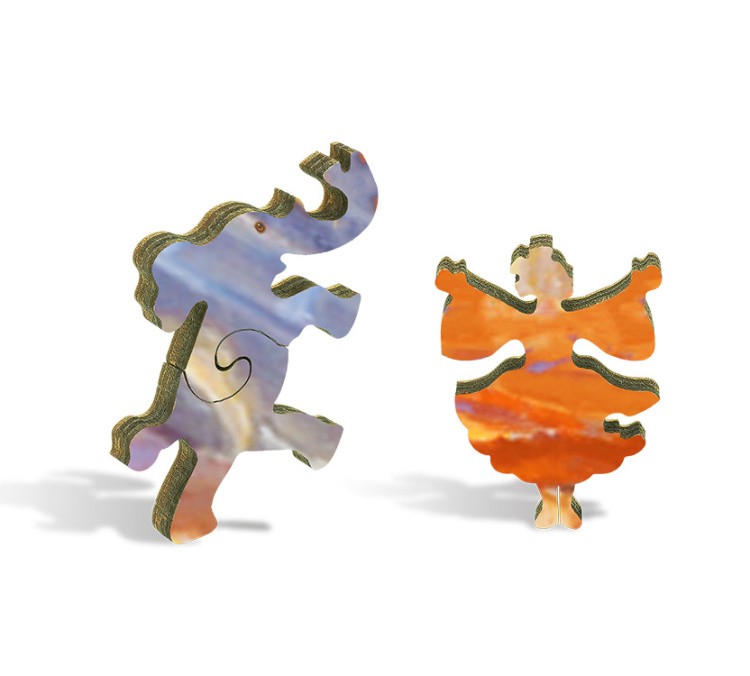 Деревянные пазлы DAVICI «За сценой» — картинка 9