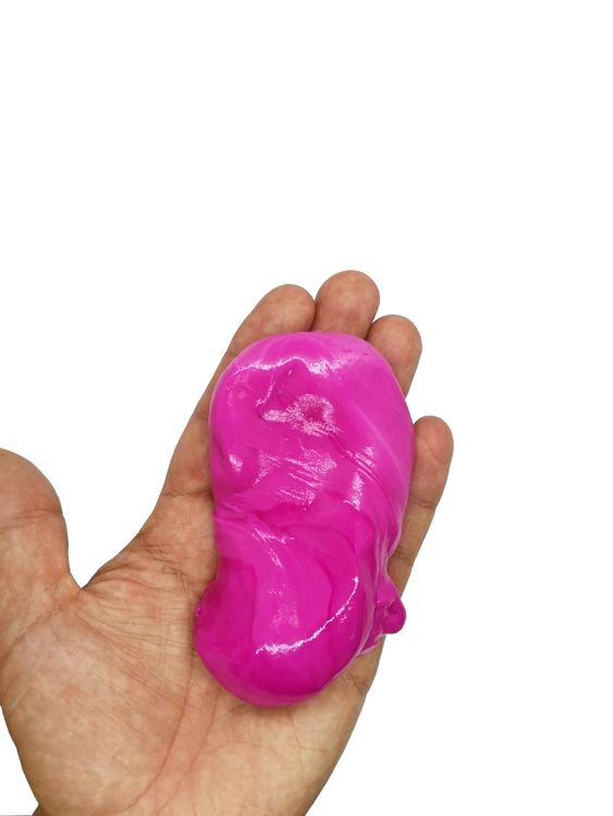 Слайм, игрушка антистресс «Облачко Флаффи», сиреневый, 75 г — картинка 2