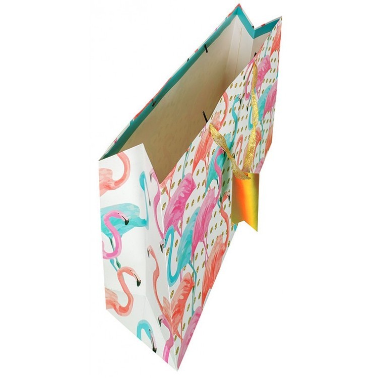 Подарочный пакет «Розовый фламинго» — картинка 4