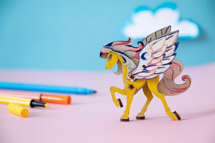 Конструктор из дерева UNIT Пегас, UNIWOOD — картинка 4